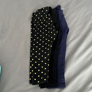 2t Janie and jack and Nicole Miller leggings